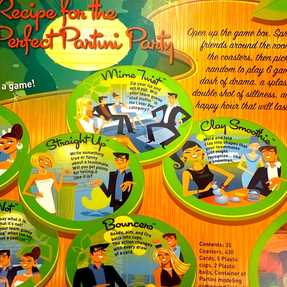 PARTINI GAME FOR ADULTS/THE PARTY GAME WITH A DELICIOUS TWIST! - Picture 5 of 12